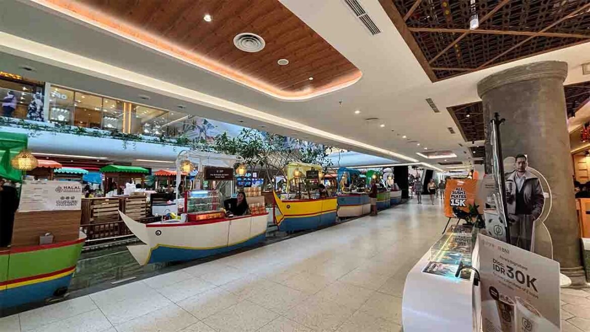 Jaje Bali Floating Market inside Icon Bali Mall Sanur
