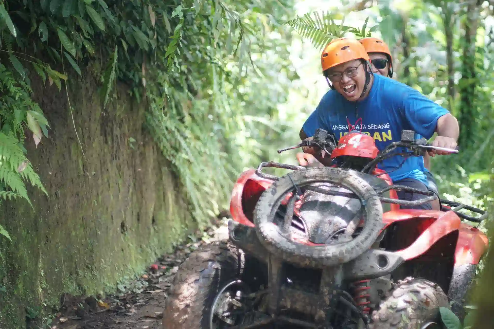 Bali Adventure Activities - ATV Riding, White Water Rafting, and Jungle Swing Experience