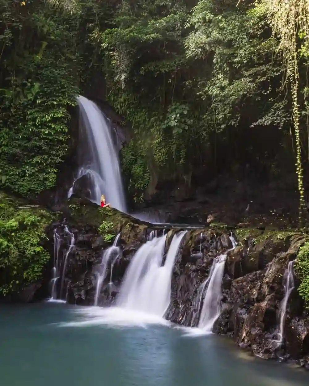 Taman Sari Waterfall & Goa Raja - A Secluded Oasis
